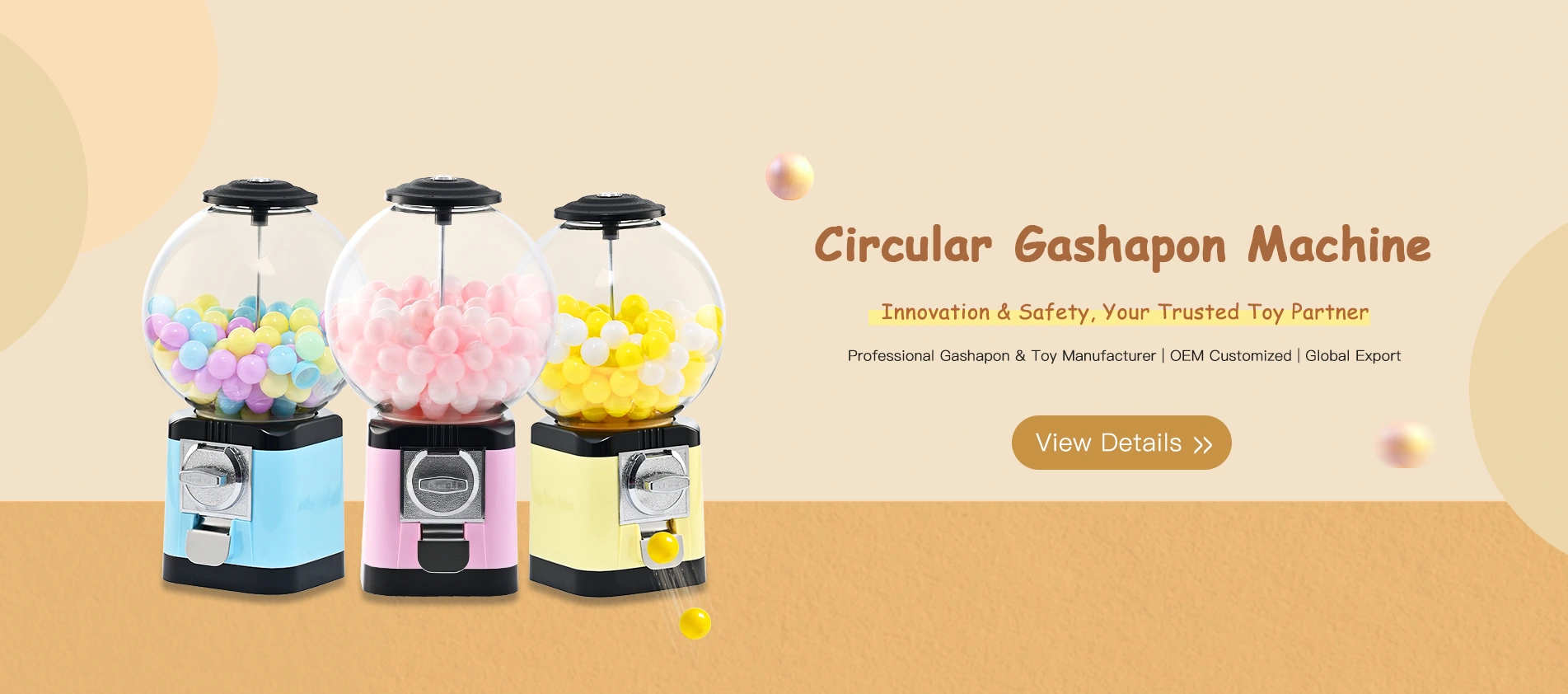 Kínai Circular Gashapon gépgyár